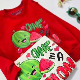 تصویر بلوز تک یلدایی ملون 