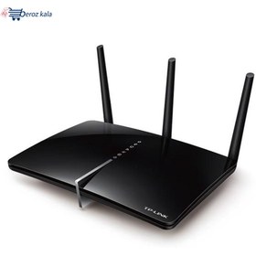 تصویر مودم روتر +ADSL2 دوبانده بی‌سیم AC750 تی پی-لینک مدل Archer D2 TP-LINK Archer D2 Wireless AC750 Dual Band ADSL2+