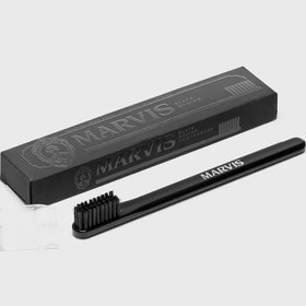 تصویر مسواک مشکی مارویس مدل مدیوم Marvis Toothbrush