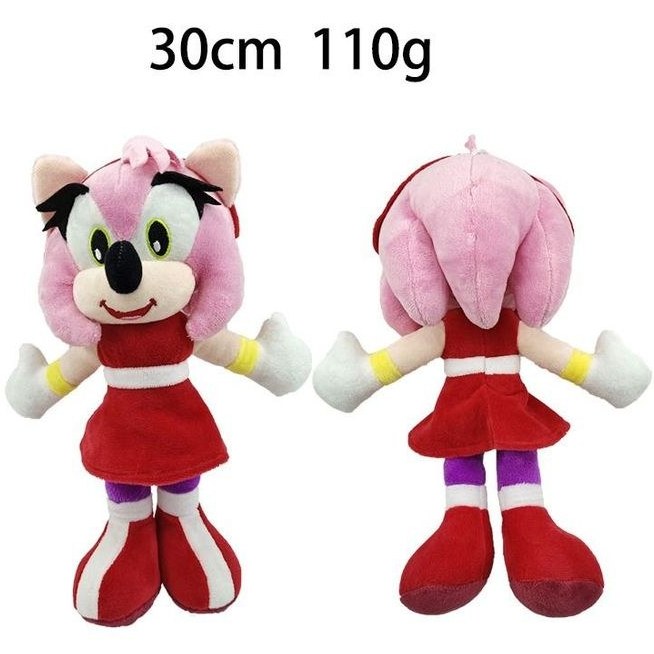 Sonic The Hedgehog 8-Inch Character Plush Toy | Amy Rose
