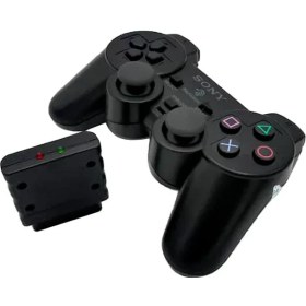 تصویر دسته شوک دار بی سیم PS2 