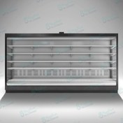 تصویر یخچال پرده هوا روباز فروشگاهی Refrigerator Air Curtain Refrigerator