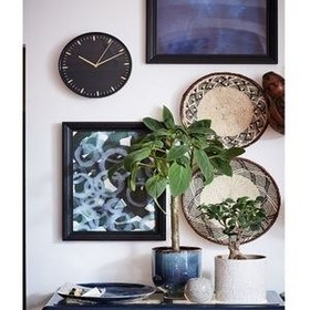 تصویر ساعت دیواری سرمه ای SKARIG SKARIG navy blue wall clock