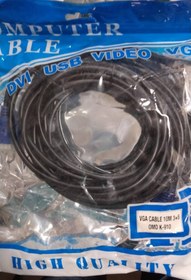 تصویر کابل vga 10m کابل vga 10m-omd k910