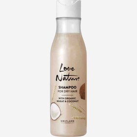 تصویر شامپو گندم و نارگیل لاونیچر اوریفلیم مناسب موهای خشک و آسیب دیده Oriflame LOVE NATURE Shampoo for Dry Hair Wheat & Coconut Oil Oriflame