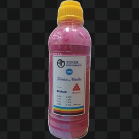 تصویر تونر شارژ کونیکا ۴۵۲ قرمز - قرمز ۵۰۰گرم Magenta toner konica