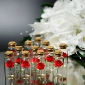 تصویر گیفت عقد و عروسی مدل رز جاودانه 