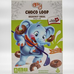 تصویر کورن فلکس حلقه کاکائویی الفی 