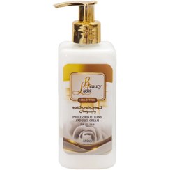 تصویر کرم مرطوب‌کننده و آبرسان لایت بیوتی مدل ََشی‌باتر آرگان حجم 250 میلی‌لیتر 