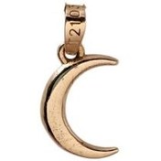 تصویر پلاک طلا طرح ماه 