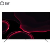 تصویر تلویزیون هوشمند جی وی سی LT86N100 نمایشگر ۸۶ اینچ 86 inches smart TV LT86N100