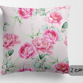 تصویر کوسن کد K410 گلدار