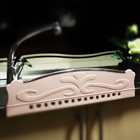 تصویر آبگیر سینک آبینه مدل ABT22 - صورتی 