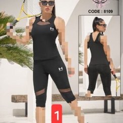 تصویر ( تک عددی ) ست تاپ و شلوارک طرح یک کد 8080 