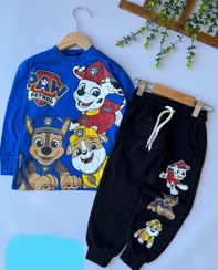 تصویر بلوزشلوار دورس پنبه سگ های نگهبان 