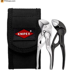 تصویر ست آچار مینی کنیپکس مدل 002072V04XS Mini Pliers Set XS in Belt Pouch