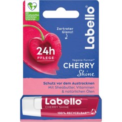 تصویر بالم لب لابلو مدل CHERRY SHINE Labello lip balm CHERRY SHINE