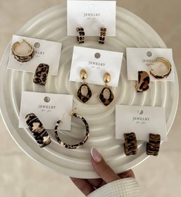 تصویر گوشواره رزینی Earrings