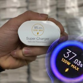 تصویر کابل شارژ توربو شیائومی super fast 120w 