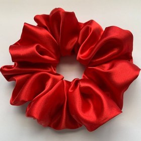 تصویر اسکرانچی ساتن ابریشم رازکوک Satin silk scrunchies