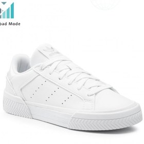 تصویر کفش کژوال کف تخت آدیداس مدل adidas Court Tourino H05280 سایز 41 