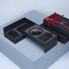 تصویر ست دوطبقه پیمان (کیف جیبی، کمربند، جاکلیدی) 