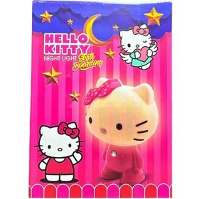 تصویر چراغ خواب کیتی مدل hello kittty 