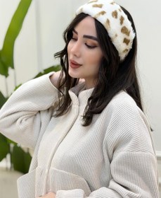 تصویر هدبند خزدار 