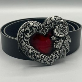 تصویر سگک کمربند مدل قلب 