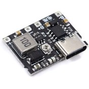 تصویر ماژول شارژر باتری لیتیومی LX-LCBST با ورودی USB Type-C و خروجی ۴.۲ تا ۲۸ ولت 