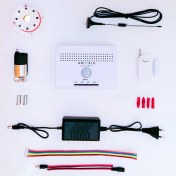 تصویر پکیج دزدگیر آمان آریوسیس (برای آپارتمان و مغازه‌های کوچک و متوسط) 