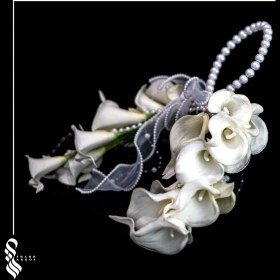 تصویر دسته گل عروس کد 25 