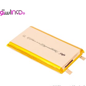 تصویر باتری لیتیوم-پلیمر NV ظرفیت 10000mAh مدل 1260110 Li-Po NV 1260110 3.7 rechargable battery 10000mAh