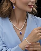 تصویر سرویس جواهرات مروارید 