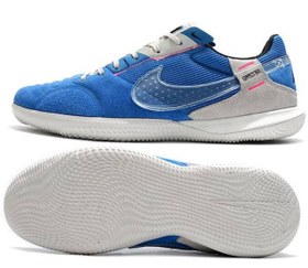 تصویر کفش فوتسال نایکی استریت گتو رنگ سفید سبز 