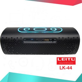 تصویر اسپیکر بلوتوثی LK-44 لیتو ا LEITU LK-44 Bluetooth Speaker LEITU LK-44 Bluetooth Speaker