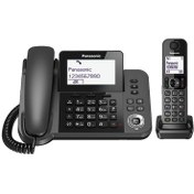 تصویر تلفن پاناسونیک مدل KX-TGF310UE1 ا Panasonic Digital Corded/Cordless Phone Panasonic Digital Corded/Cordless Phone