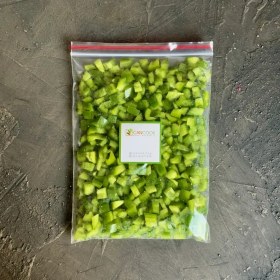 تصویر فلفل دلمه ای سبز نگینی 