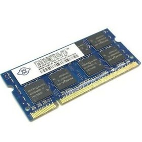 تصویر رم لپ تاپ DDR2 نانیا دو کاناله مدل PC2-5300S ظرفیت 1 گیگابایت 