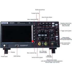 تصویر اسیلوسکوپ دیجیتالی هانتک مدل HANTEK DSO-2D15 