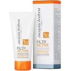 تصویر کرم ضد آفتاب ژاک آندرل پاریس مدل FILTR ACTIVE SPF30 حجم 50 میلی لیتر-Jacque Andrel Paris sunscreen cream FILTR ACTIVE SPF30, volume 50 ml 