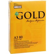 تصویر کاغذ A3 گلد 80 گرمی A3 paper 80gr gold