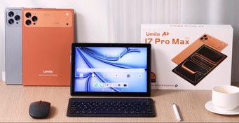 تصویر تبلت یومیو 17pro max | حافظه 64 رم 4 گیگابایت Umiio Tab 17 pro max 64/4 GB