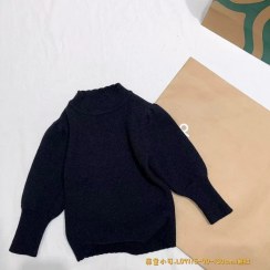 تصویر بافت ریز دخترانه وارداتی مدل L07115 | مناسب پاییز و زمستان | سایز 2 تا 5 سال 