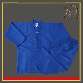 تصویر لباس جودو آبی 