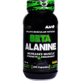 تصویر کپسول بتا آلانین آلامو 250 عددی Alamo Beta Alanin 250 Capsules