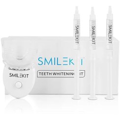 تصویر کیت و دستگاه سفید کننده دندان SMILE KIT Teeth Whitening 