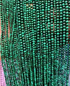 تصویر ریسه سنگ مالاکیت 