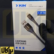 تصویر کابل تبدیل USB به لایتنینگ ایکس کین مدل XK-CA02 طول 1 متر 