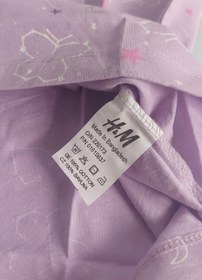 تصویر تیشرت نخ پنبه زنانه اچ اند ام قواره دار اصلی بنگلادشی T-shirt H&M